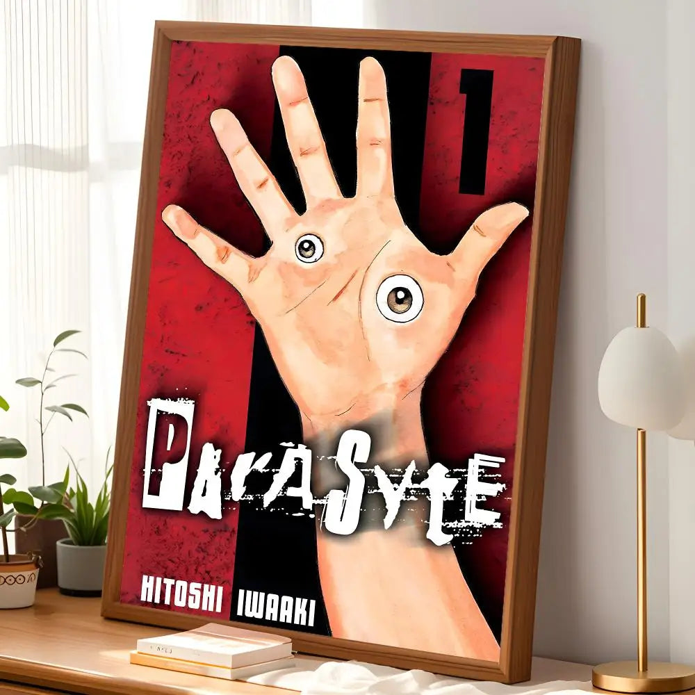 Parasyte Anime Self-Stick Wall Poster – HD Waterproof Art Print Anime Wall Poster Axl