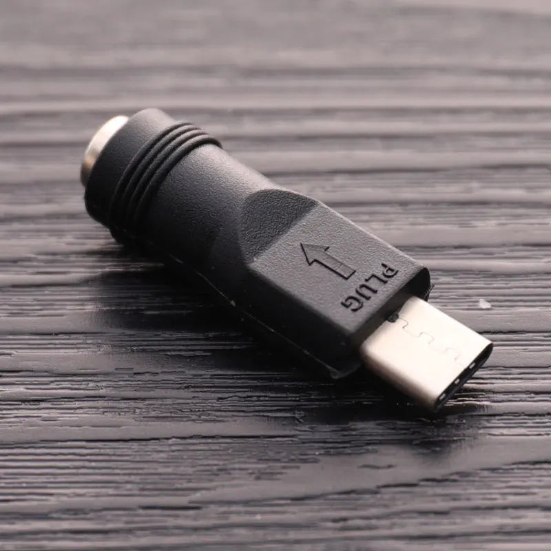 DC 5.5x2.1mm Female to USB Type-C Male Power Adapter Converter Power Adapter Converter Axl