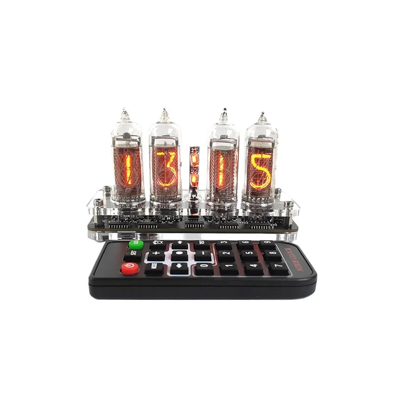 4-Digit IN-14 Nixie Tube Clock Base | Glow Tube Motherboard Nixie Tube Clock Base Axl