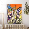 JoJo's Bizarre Adventure Anime Wall Poster – Self-Adhesive Anime Wall Poster Axl z2 21x30cm No Frame
