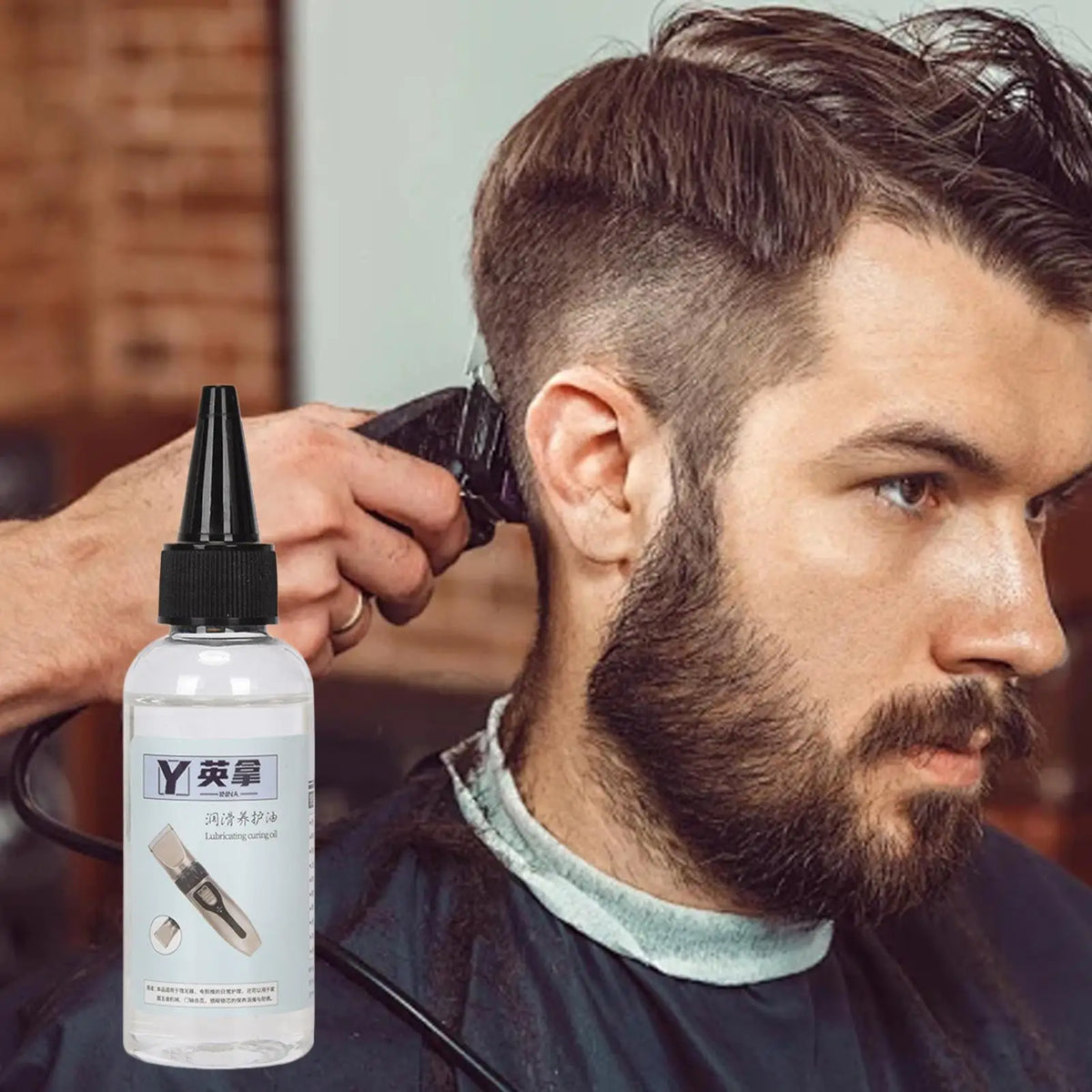 Hair Clipper Oil Lubricant 60ml – Trimmer Blade Maintenance Clipper Lubricant Oil Axl