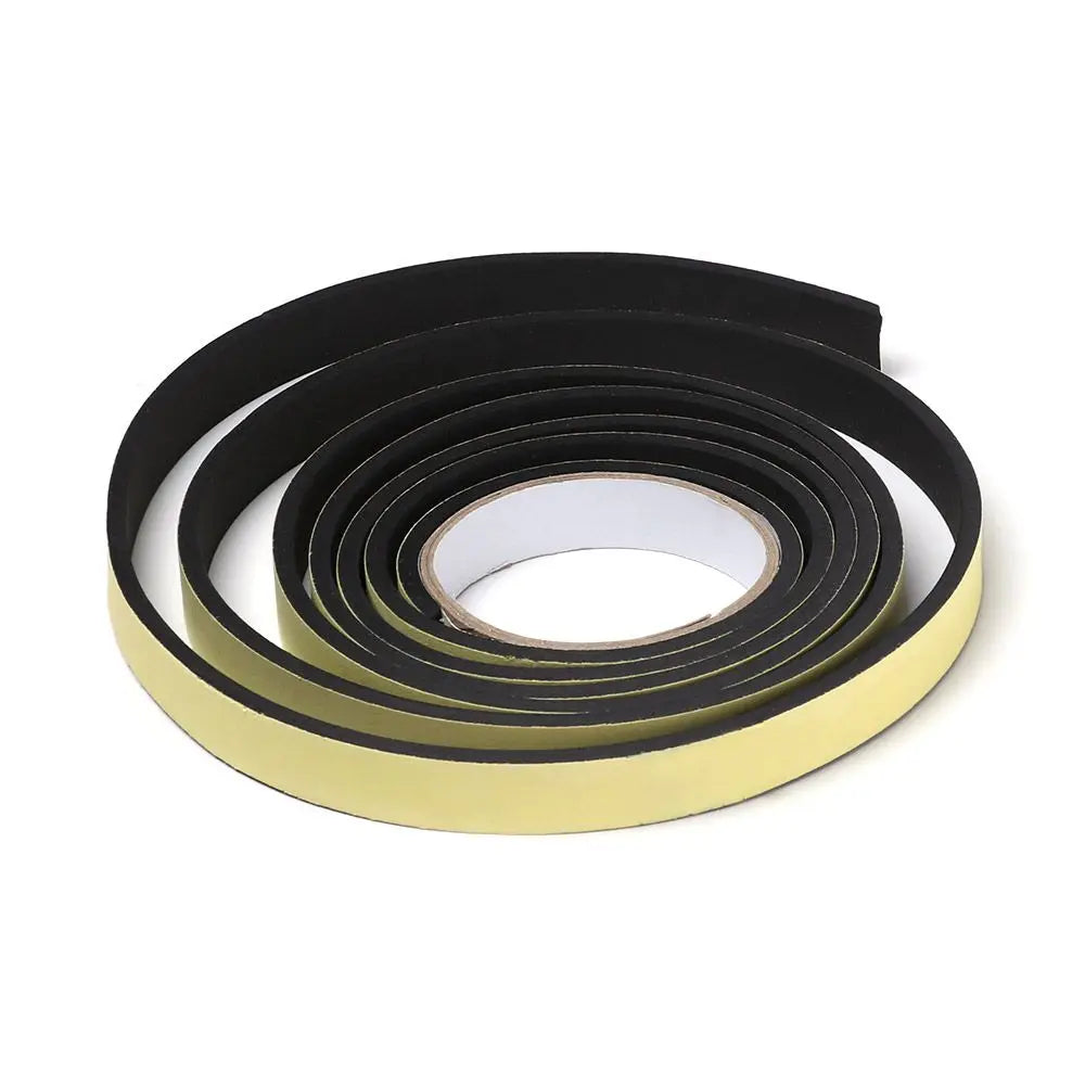 5m Self-Adhesive Foam Weatherstrip – Door & Window Gap Seal Tape Foam Weatherstrip Tape Axl
