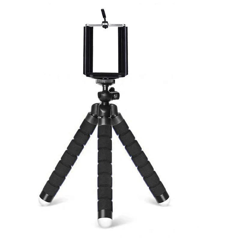Octopus Mini Tripod & Monopod for Smartphone – Phone Clip Stand Phone Tripod Stand Axl black