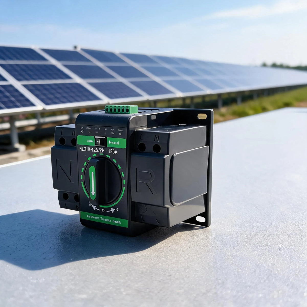 Solar Grid Dual Power Automatic Transfer Switch 2P 400V Transfer Switch Axl