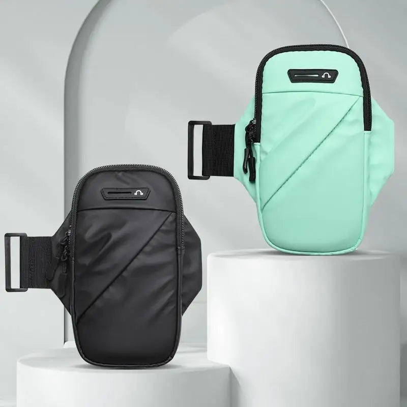 Waterproof Running Armband Phone Holder with Headphone Jack Sports Armband Pouch Axl
