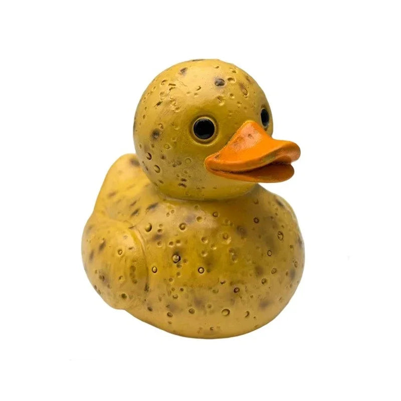 Whimsical Vegetable Duck Resin Figurine | Home & Office Decor Resin Figurine Axl D