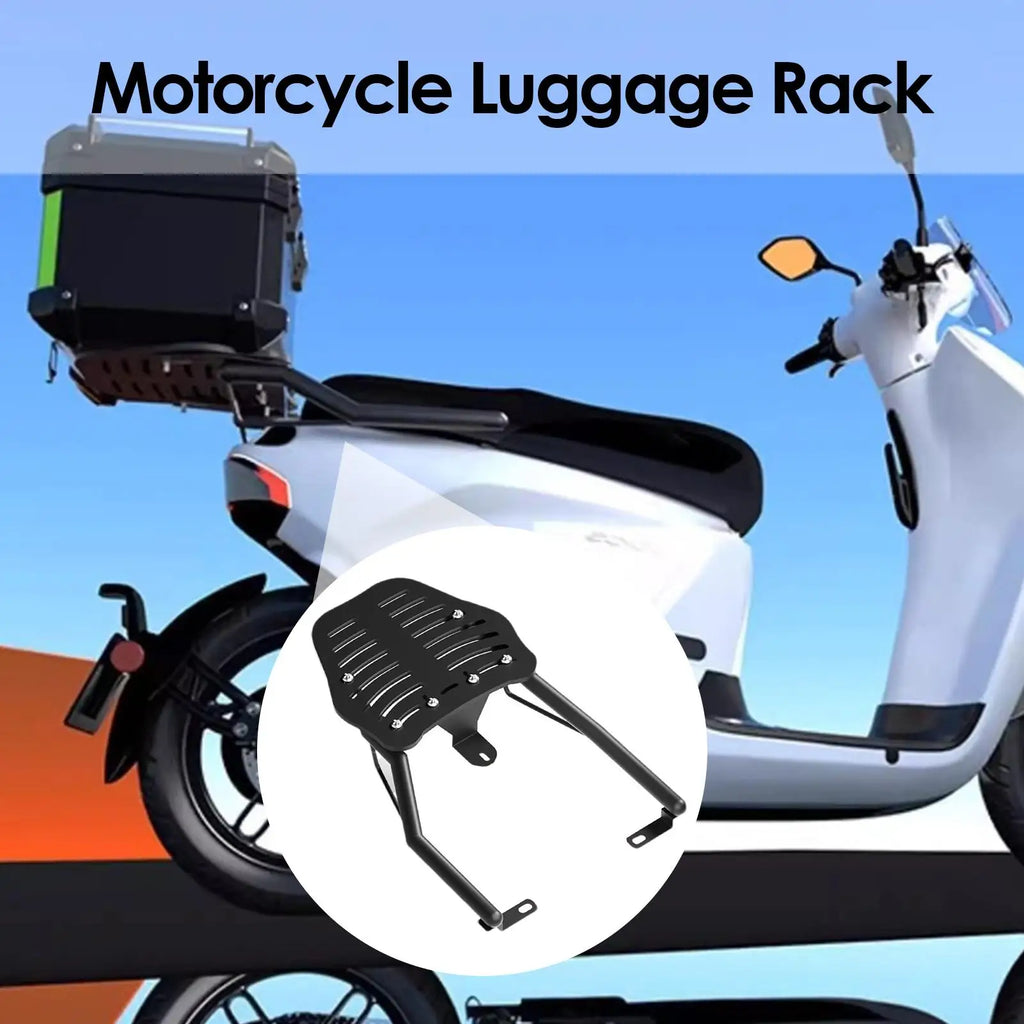Adjustable Motorcycle Tour Pack Luggage Rack – Stainless Steel Motorcycle Luggage Rack Axl
