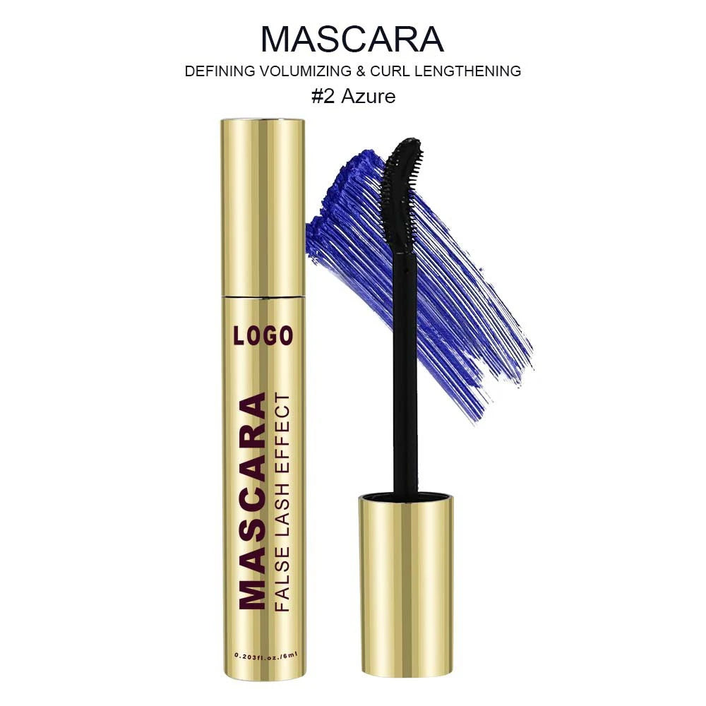 Waterproof Brown Lengthening Mascara – Vegan Private Label Mascara Axl 02 Bent Head 30pcs with logo