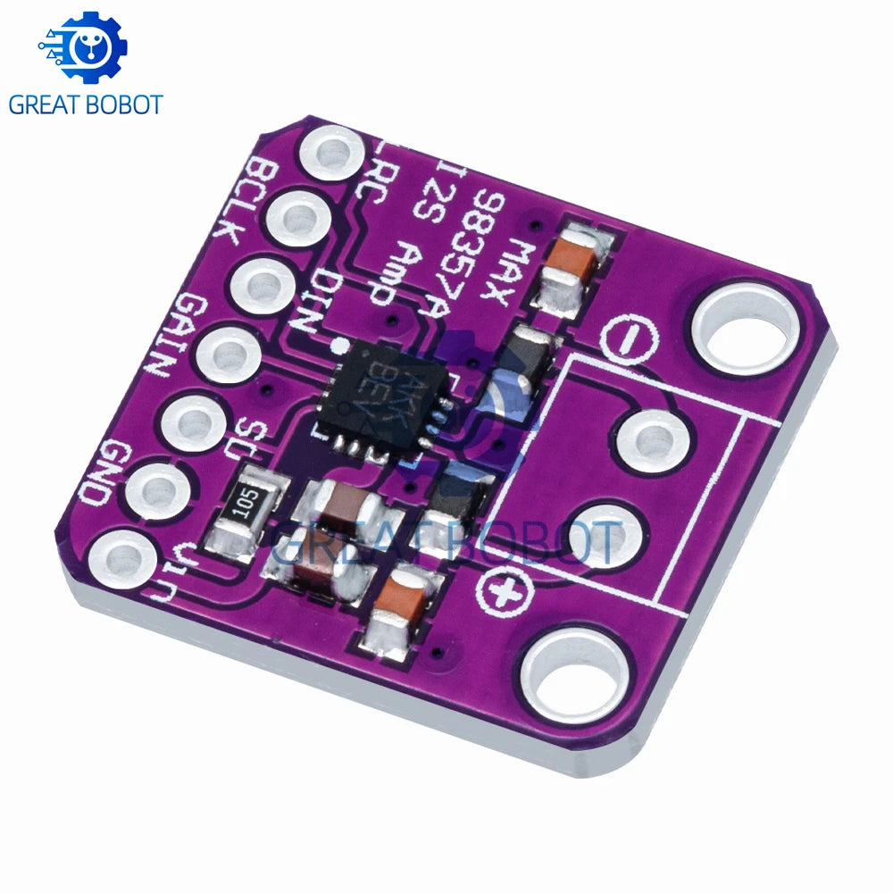 MAX98357 3W Class D I2S DAC Amplifier Breakout Board Amplifier Breakout Board Axl