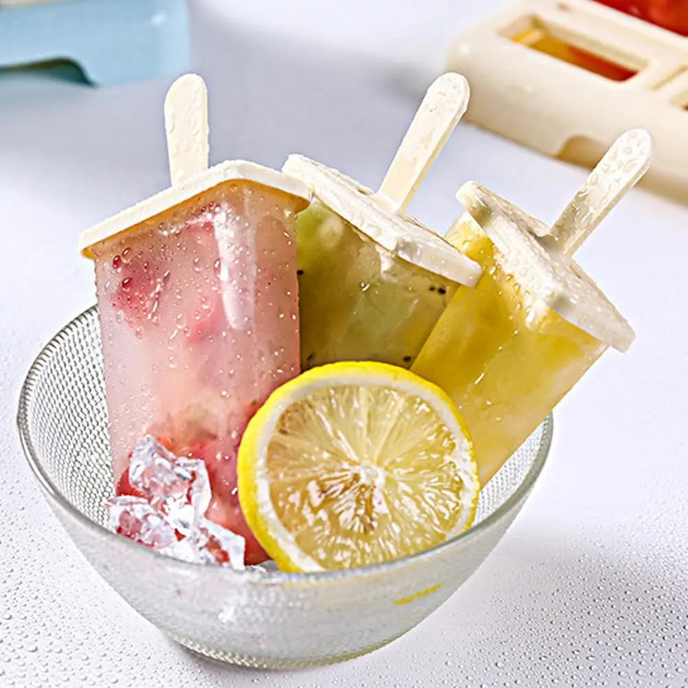 Easy-Release Popsicle Molds – Homemade Ice Pop & Ice Cream Maker Ice Pop Mold Axl