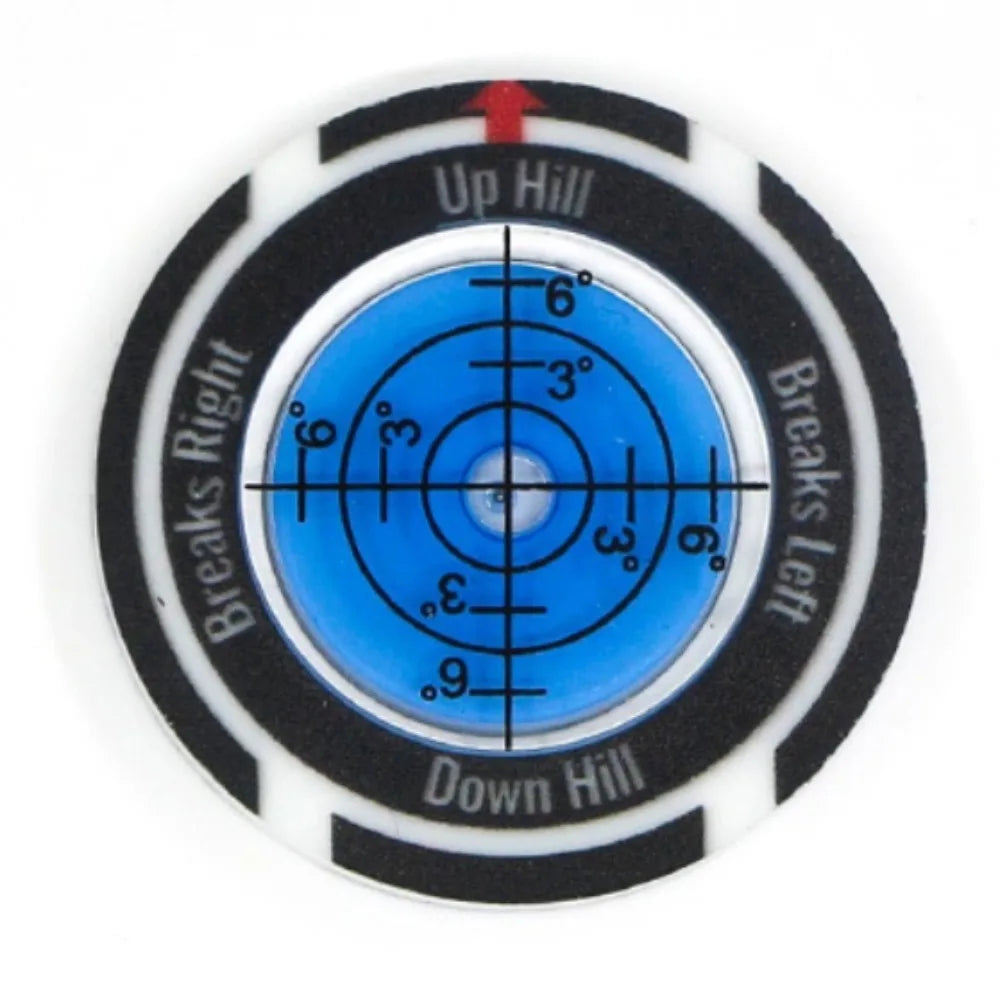Golf Green Reading Tool – Spirit Level & Ball Marker Golf Training Aid Axl Style 2