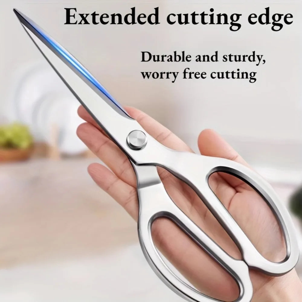 Heavy-Duty Kitchen Scissors & Peeler Set | Stainless Steel 2pc Kitchen Scissors Set Axl
