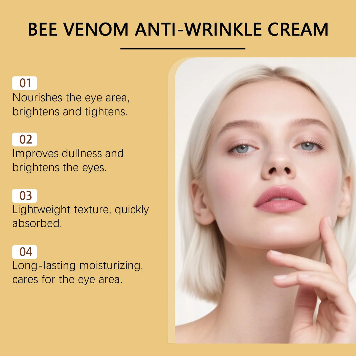 Bee Venom Skin Restoration Cream 120g | Face & Body Skin Restoration Cream Axl