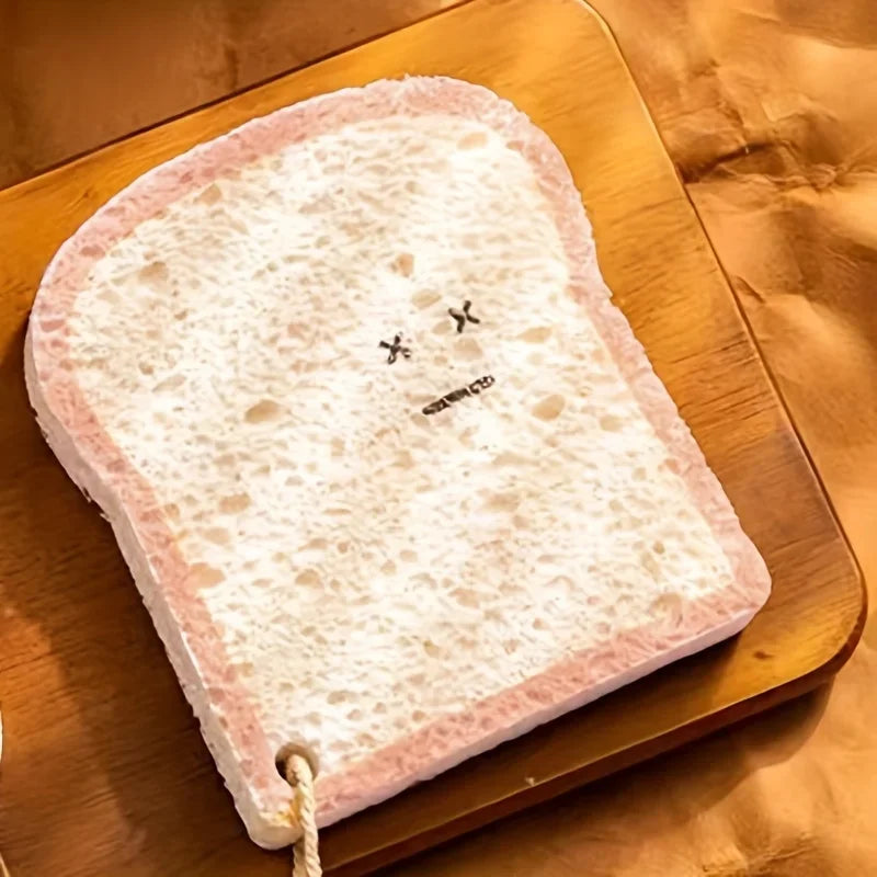 Toast Wood Pulp Cotton Dish Rag – Magic Sponge Wipe & Scour Kitchen Cleaning Rag Axl