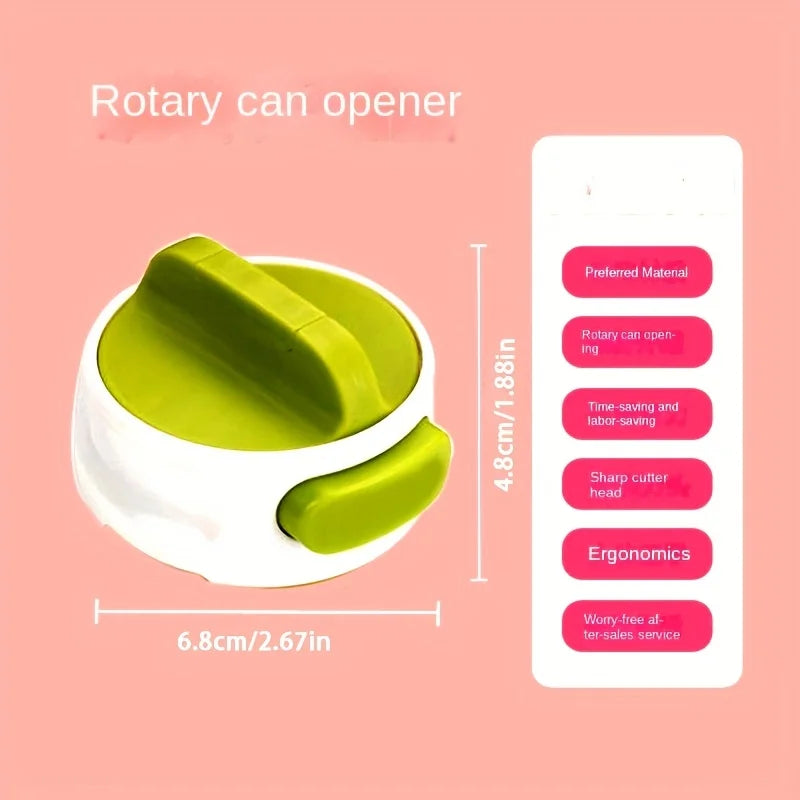 Portable Manual Can Opener – Adjustable Anti-Slip Stainless Steel Manual Can Opener Axl