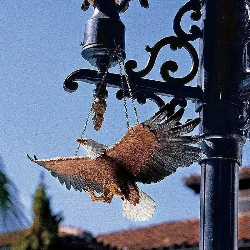 Eagle Wall Sculpture – Resin Flying Eagle Hanging Ornament Wall Sculpture Axl