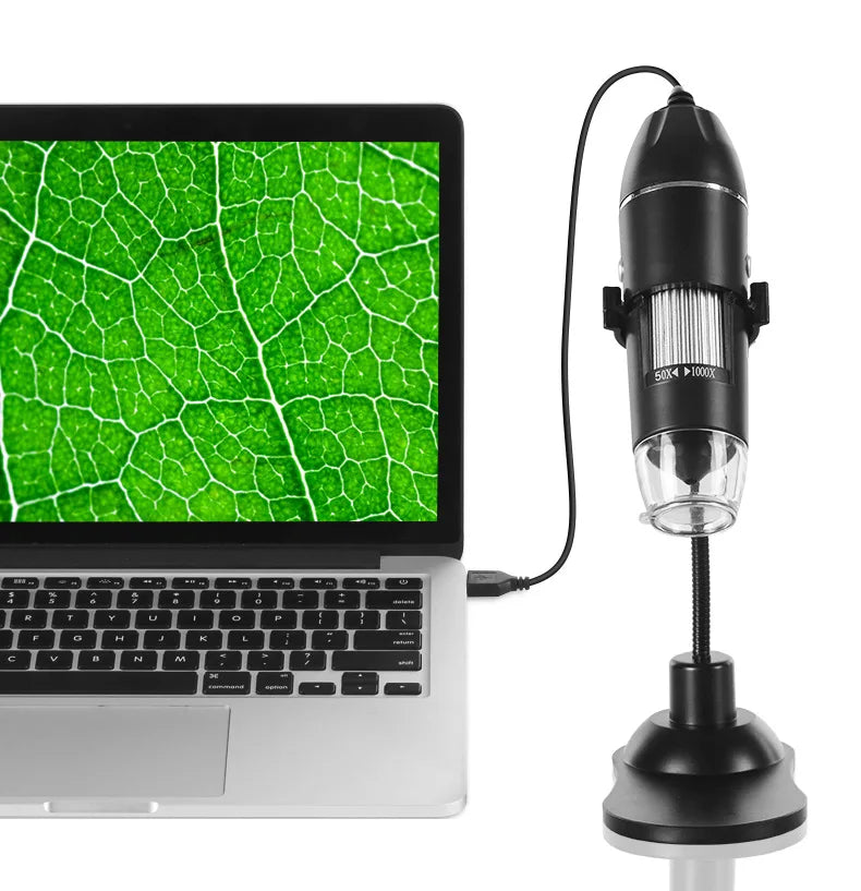 USB Digital Microscope Handheld Portable with Flexible Hose Stand Digital Microscope Axl 1000X