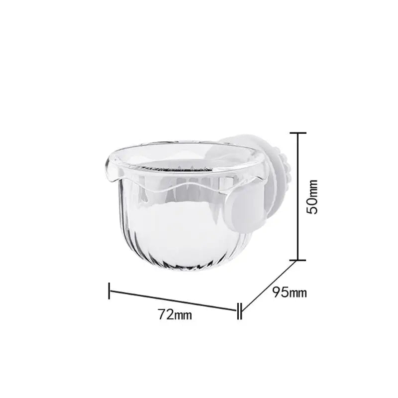Clear Splash-Proof Parrot Feeding Bowl | Cage Hanging Bird Feeder Bird Cage Feeder Axl A1