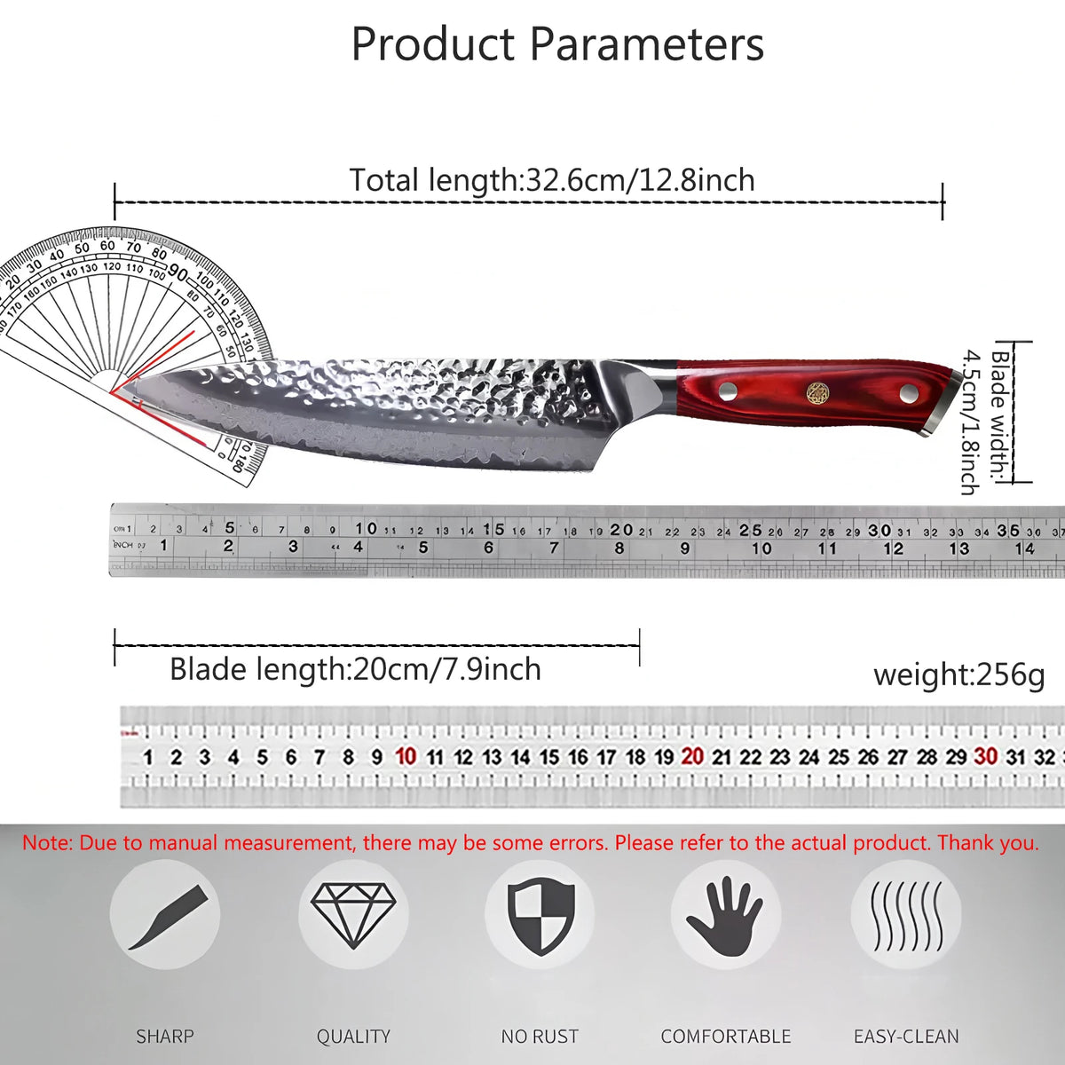 67-Layer Damascus Steel Chef Knife – 8" Professional Kitchen Knife Damascus Chef Knife Axl
