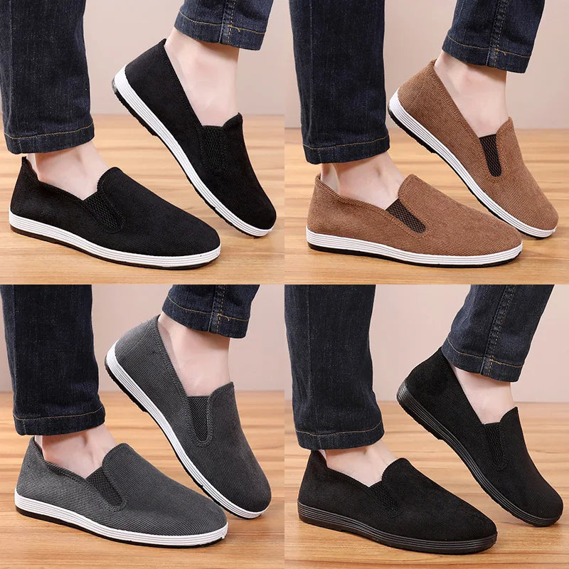 Men's Memory Foam House Slippers – Indoor Outdoor Comfort Men's House Slippers Axl