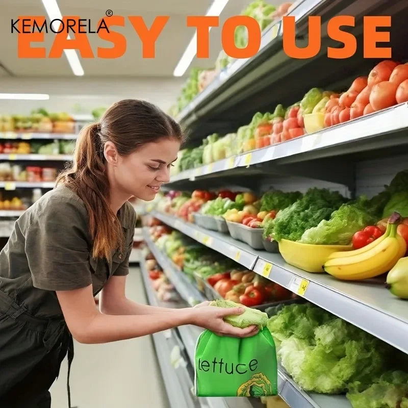 2-Pack Banana & Vegetable Freshness Storage Bags | KEMORELA Food Storage Bags Axl