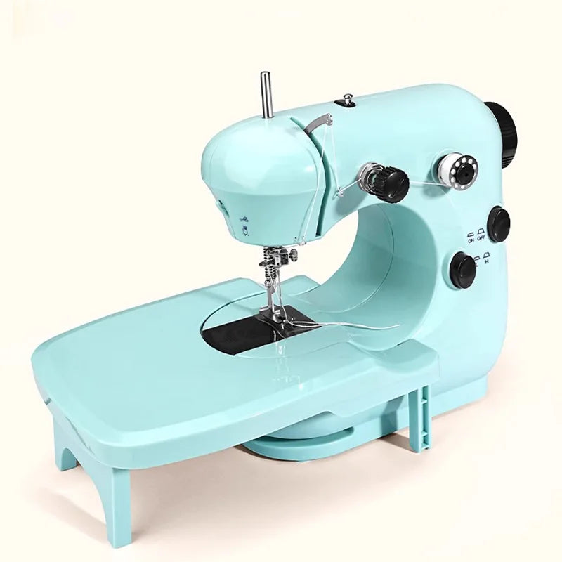 Portable Mini Electric Sewing Machine for Beginners – DIY Mini Sewing Machine Axl