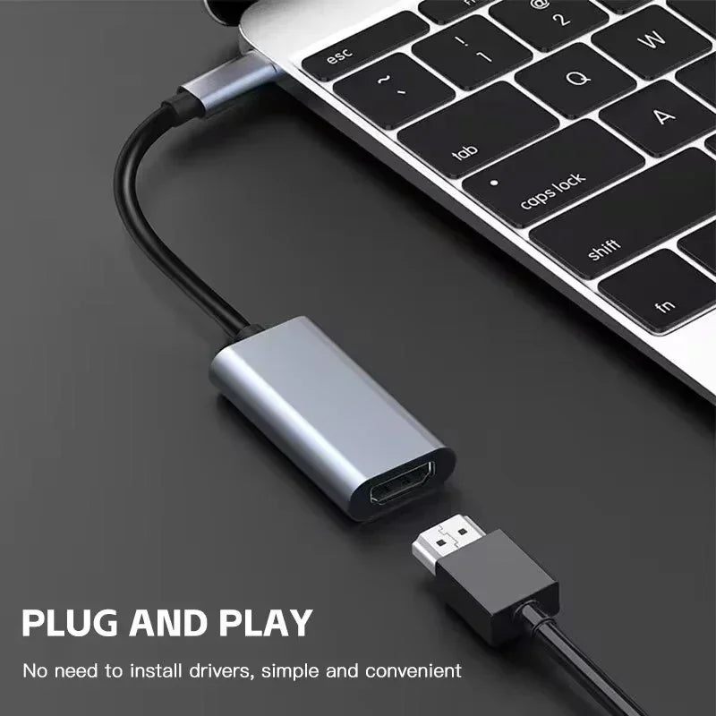 USB-C to HDMI Adapter 4K 60Hz | MacBook, Samsung, Chromebook USB-C HDMI Adapter Axl
