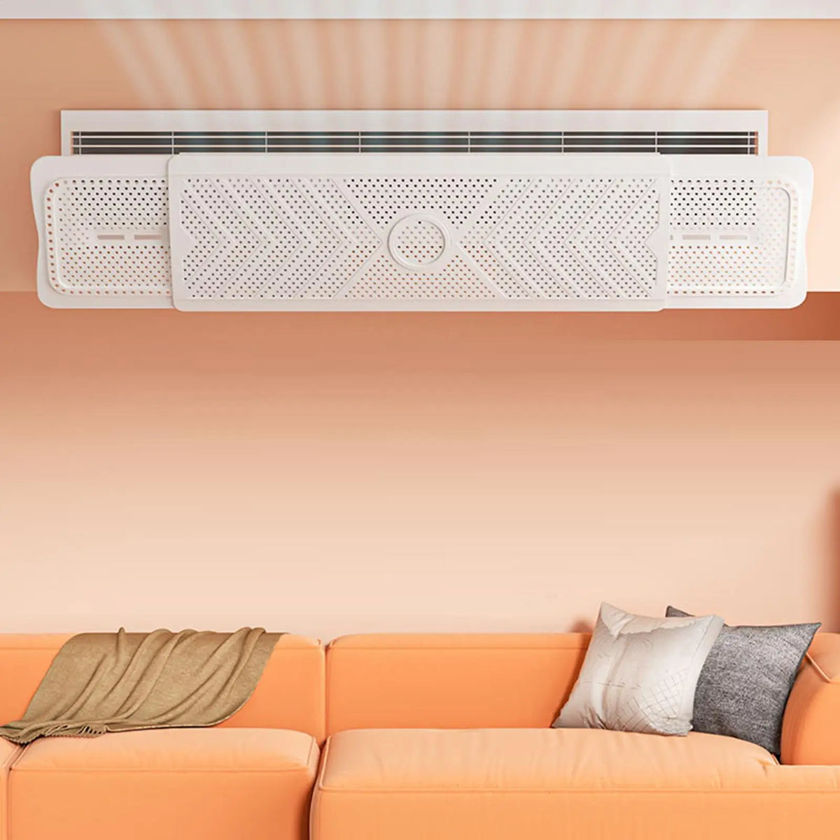 Adjustable AC Vent Deflector – Airflow Redirector & Diverter AC Vent Deflector Axl