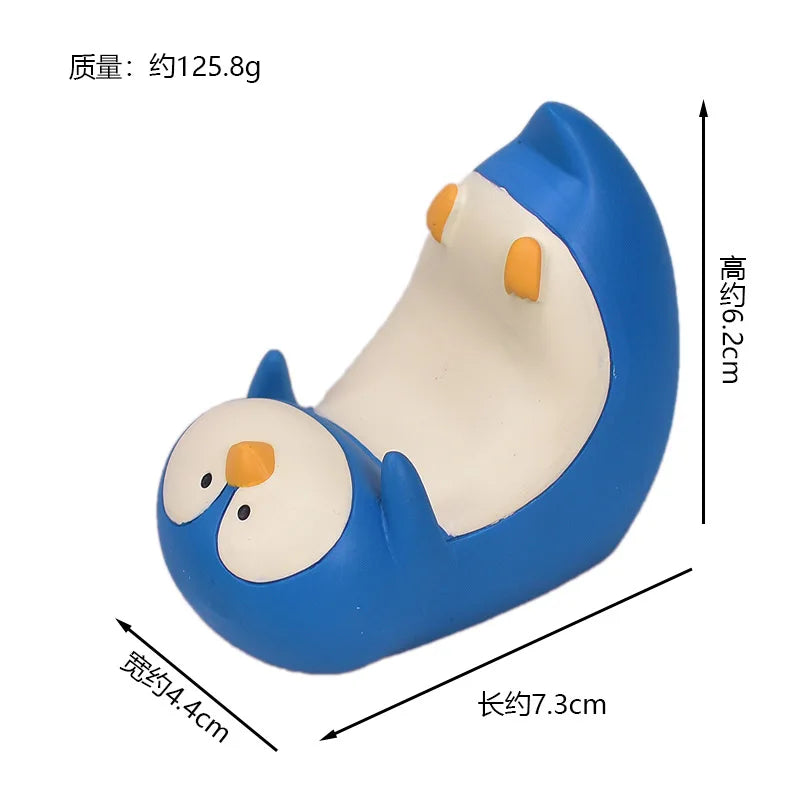 Cute 3D Dolphin Phone Holder – Desktop Lazy Clip Stand Phone Clip Stand Axl 1