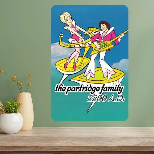 Partridge Family 2200 AD Classic TV Metal Poster Sign Metal Wall Sign Axl aluminum sign aluminum 40x30cm