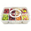 8-Grid Divided Serving Tray with Lids | Snack Storage Container Food Storage Container Axl 8 Grids