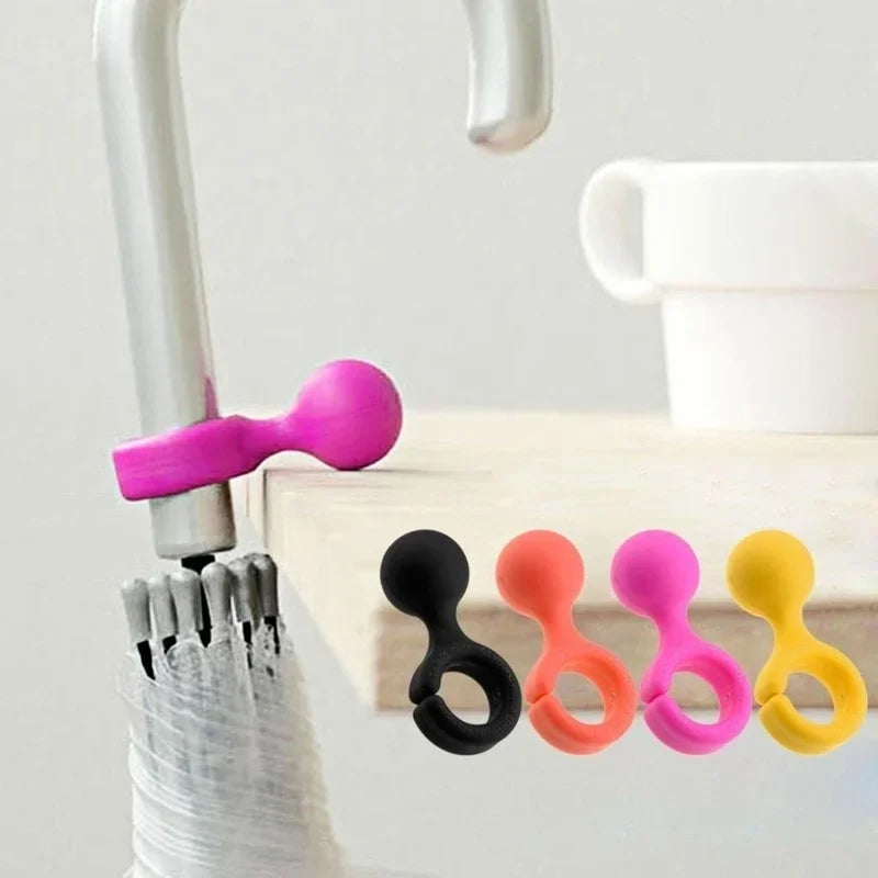3-Pack Colorful Umbrella Hook Holder Bracket & Storage Rack Umbrella Hook Holder Axl