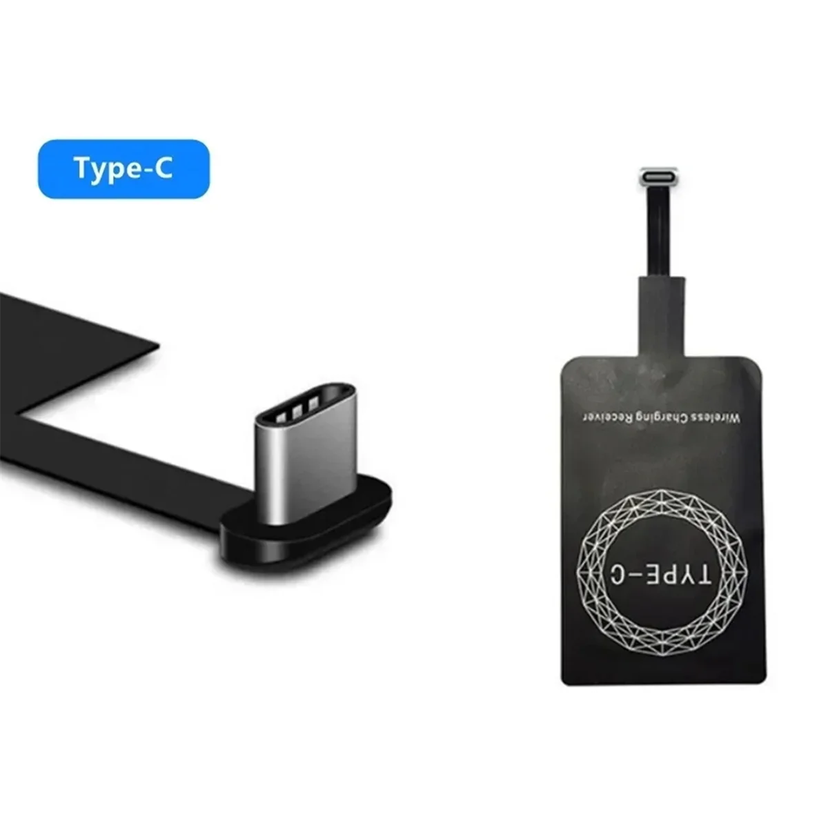 Type-C Wireless Charging Receiver – Fast Charger Adapter Wireless Charger Adapter Axl