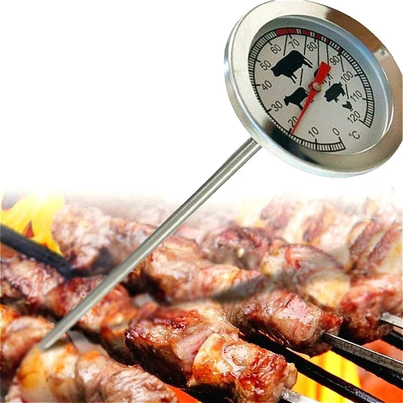 Stainless Steel Pocket Probe Thermometer – BBQ & Kitchen Kitchen Thermometer Axl Default Title