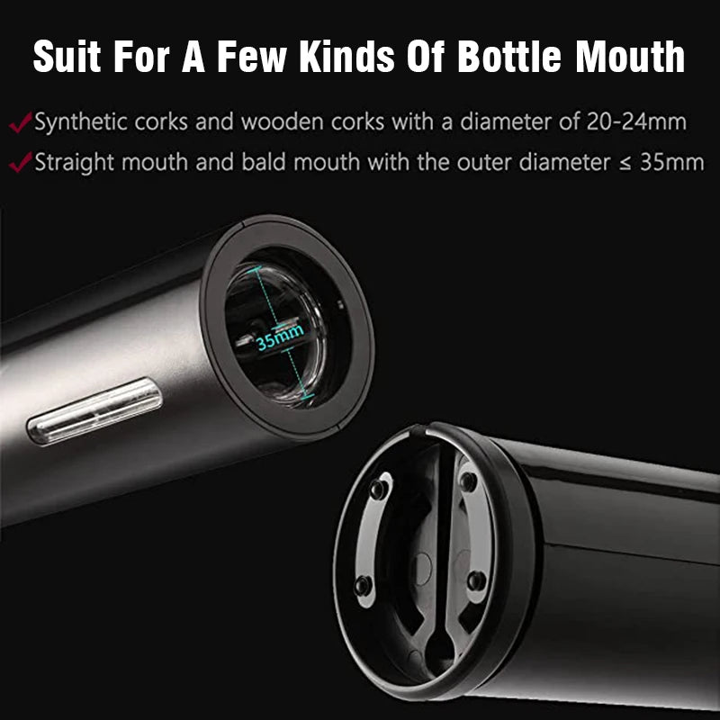 BALASHOV Electric Wine Opener & Foil Cutter | Auto Corkscrew Electric Wine Opener Axl