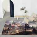 NieR: Automata Gaming Floor Mat – Non-Slip Flannel Indoor Rug Gaming Floor Mat Axl White1 50x80cm