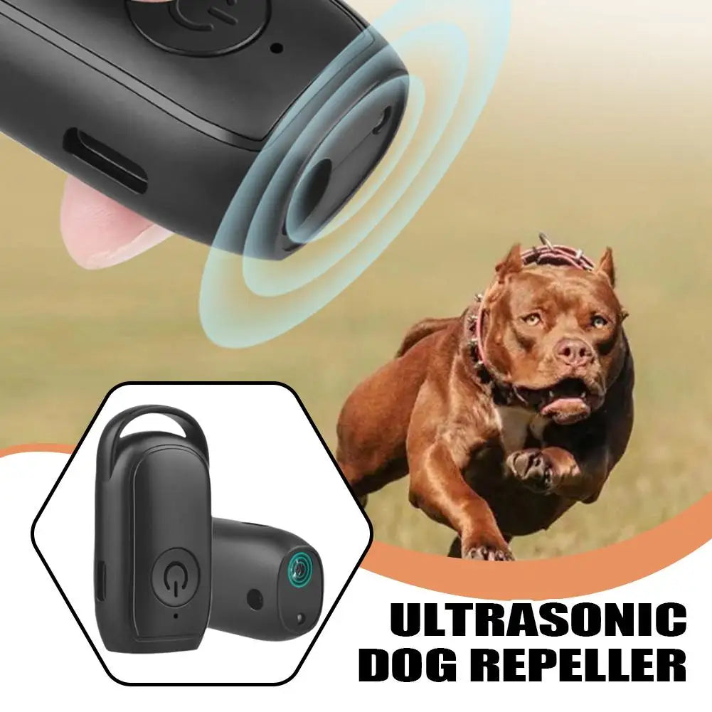 Ultrasonic Dog Deterrent Device – Portable USB Rechargeable Dog Deterrent Device Axl