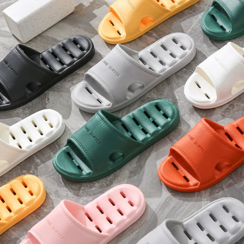 Unisex EVA Non-Slip Quick-Dry Shower Slippers | Bathroom Bathroom Slippers Axl