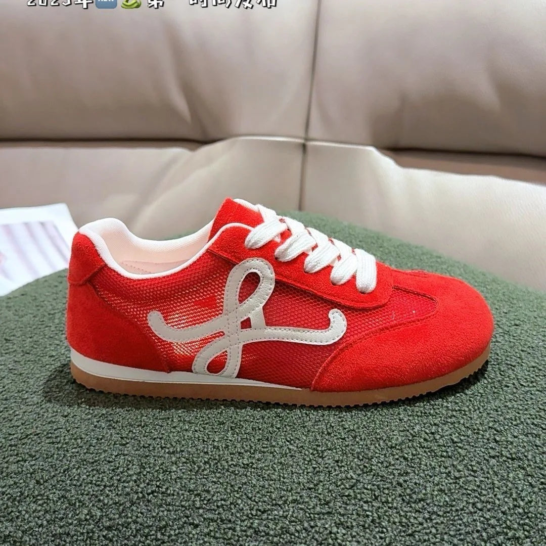 Women's Lightweight Breathable Sport Sneakers | Casual Running Shoes Women's Sport Sneakers Axl red 37