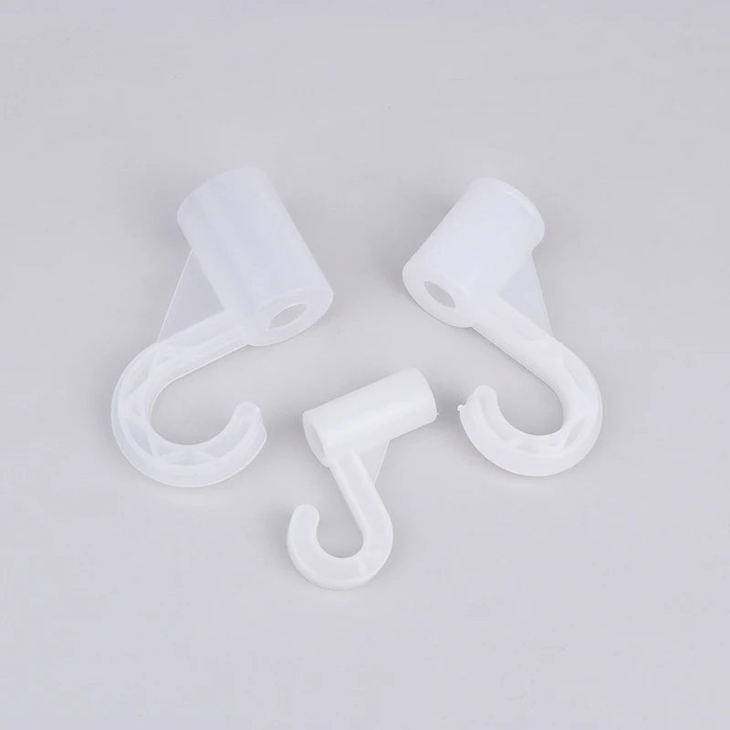 10-Pack Plastic Hooks – Wardrobe, Shelf, Tent & DIY Fittings Plastic Hook Fittings Axl
