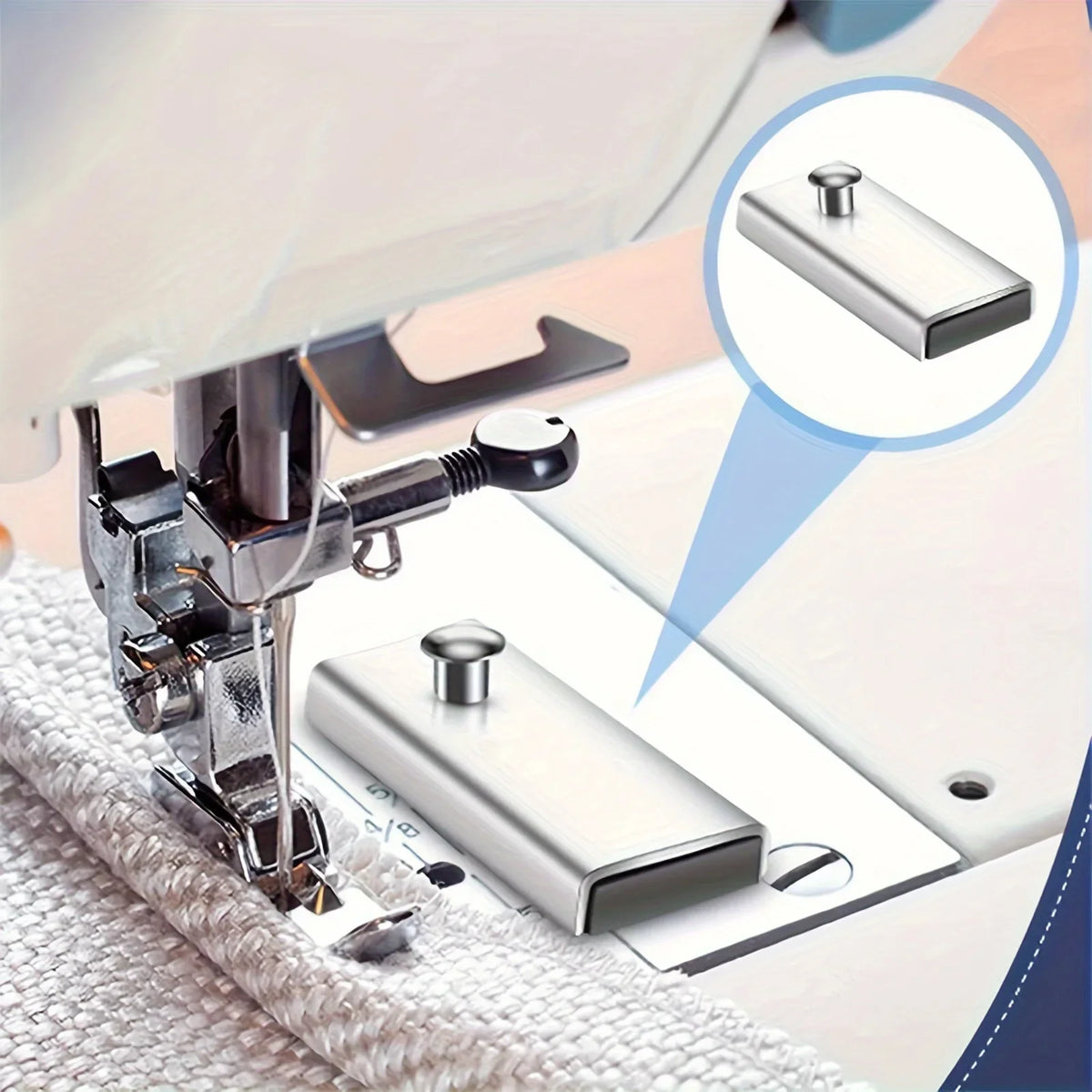 Magnetic Seam Guide for Sewing Machine – Strong Magnet Positioner Sewing Machine Guide Axl