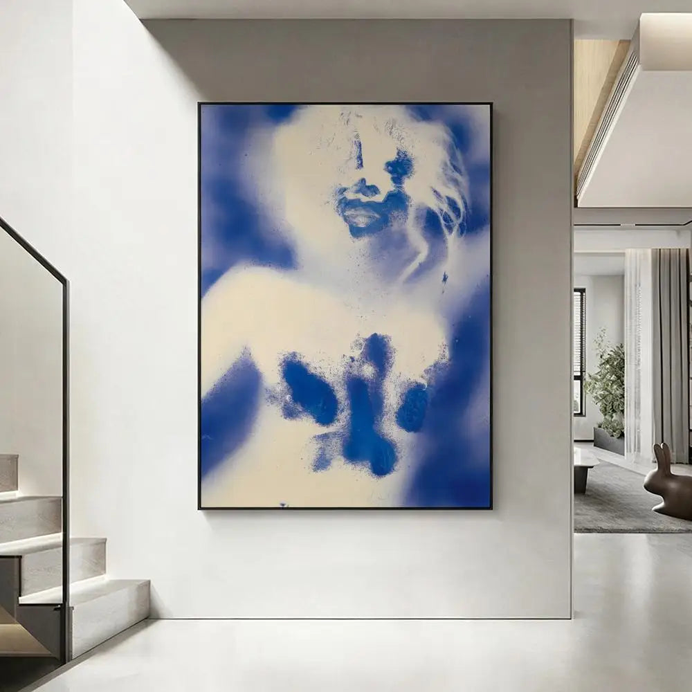 Yves Klein Art Poster – HD Modern Wall Decor | Home & Bar Wall Art Poster Axl White10 15X20cmNoframe
