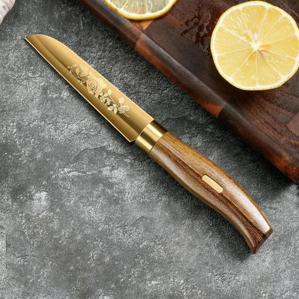 PLYS Sharp Stainless Steel Paring Knife – Fruit & Kitchen Use Paring Knife Axl