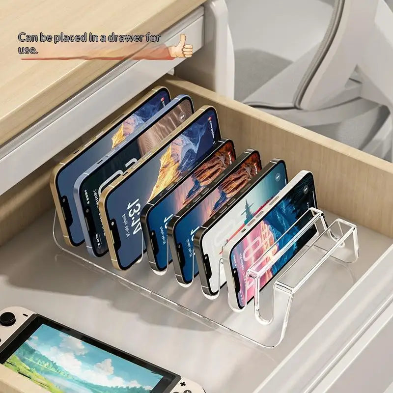 Foldable Desktop Organizer – Clear Multi-Use PP Storage Box Desktop Storage Organizer Axl
