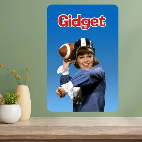 Gidget Classic TV Show Metal Poster Sign | Retro Wall Decor Metal Wall Sign Axl aluminum sign aluminum 40x30cm