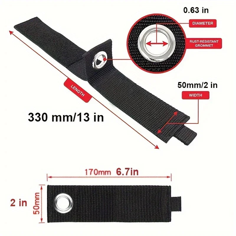 Heavy-Duty Reusable Storage Strap – Cord & Hose Organizer Storage Organizer Strap Axl