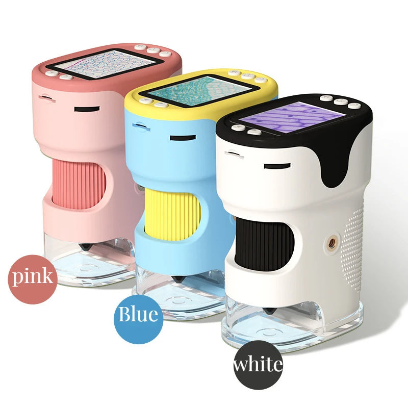 Handheld Digital Microscope with Screen & Photo Sharing – 5000X Digital Microscope Axl