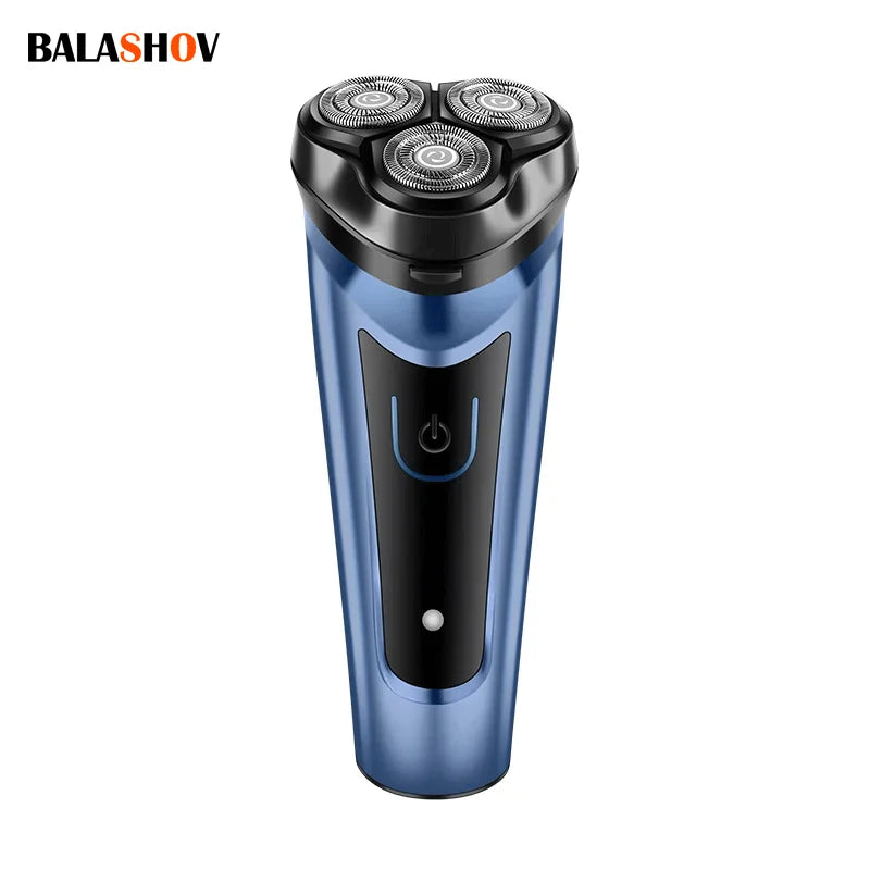 BALASHOV Men's USB Rotary Electric Shaver – Waterproof Electric Shaver Axl
