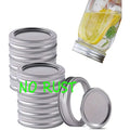 12-Pack Mason Jar Lids & Rings – Regular Mouth Canning 70mm Canning Jar Lids Axl 70mm 12pcs