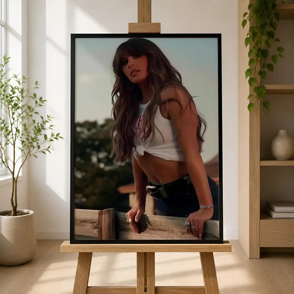 Ella Langley Peel-and-Stick PVC Wall Poster – HD Music Art Wall Art Poster Axl